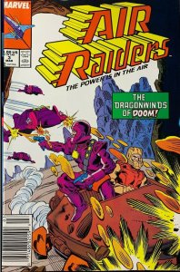 Air Raiders The Power is in the Air #3 STAR Marvel Newsstand Comics Mar 1988 FN)