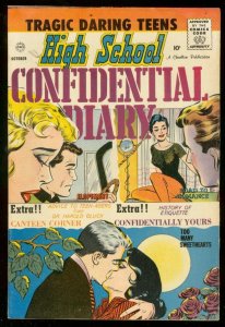 High School Confidential Diary--#3--1960--COMIC BOOK--Charlton--FN-