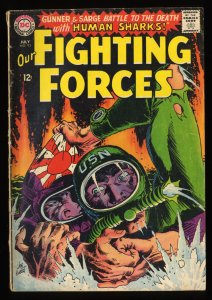 Our Fighting Forces #93 GD/VG 3.0