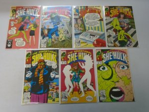 Sensational She-Hulk lot 21 different from #1-46 avg 8.5 VF+ (1989-92 1st Series