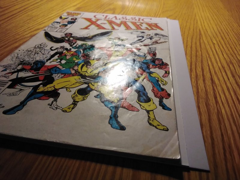Classic X-Men #1 Newsstand Edition (1986)