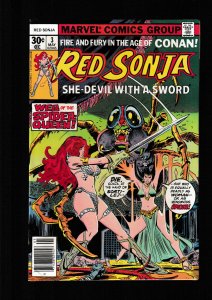Red Sonja #3  (1977) vfn