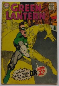 Green Lantern #63 (Sep 1968, DC), G-VG condition (3.0)