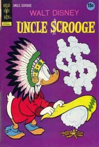 Uncle Scrooge (Walt Disney ) #102 VG ; Gold Key | low grade comic November 1972 