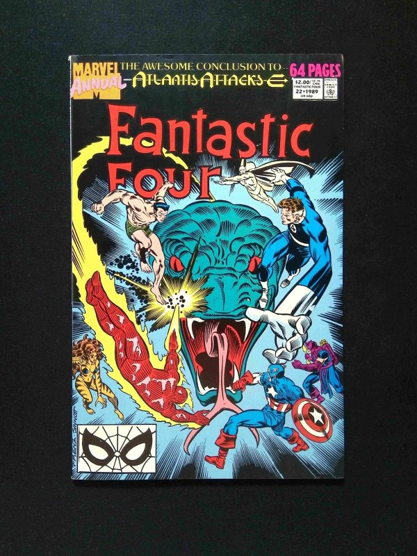 Fantastic Four Annual #22  MARVEL Comics 1989 VF