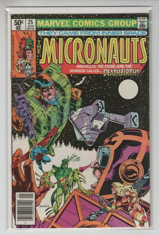 MICRONAUTS (1979 MARVEL) #25 FN+ A67819