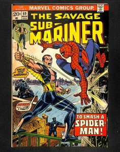 Sub-Mariner #69 Spider-Man!