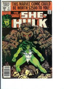 The Savage She-Hulk #8 - Bronze Age -  Sept., 1980  (FN)