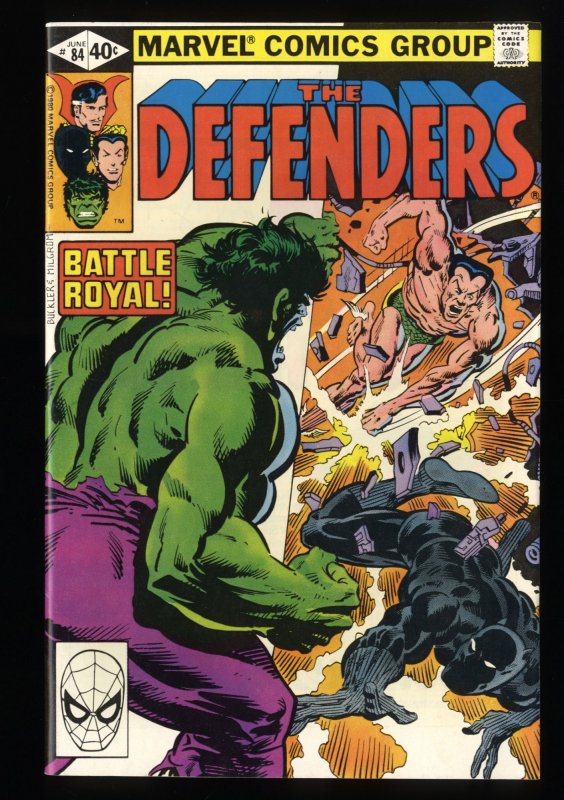 Defenders #84 NM- 9.2 Namor vs Black Panther!