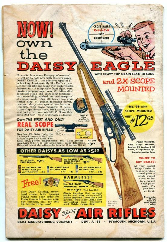 WESTERN #58 1956-DC-EARLY POW WOW SMITH-NIGHT HAWK-INFANTINO ART g-