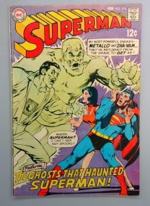 Superman #214 VG/FN Neal Adams DC 1969