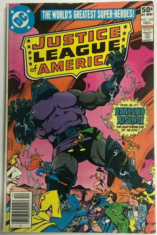 JUSTICE LEAGUE OF AMERICA#185 FN/VF 1980 DC BRONZE AGE COMICS