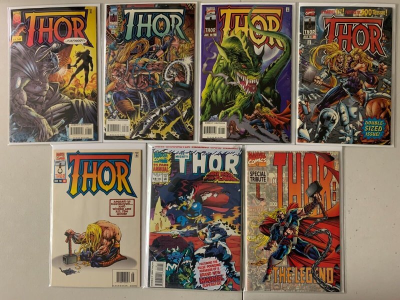 Mighty Thor comics lot #461-501 + 1 ann + 1 special direct 31 diff (1993-96)