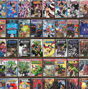 Huge Lot 170+ Comics with Action Comics, Wonder Woman, The Flash & More!