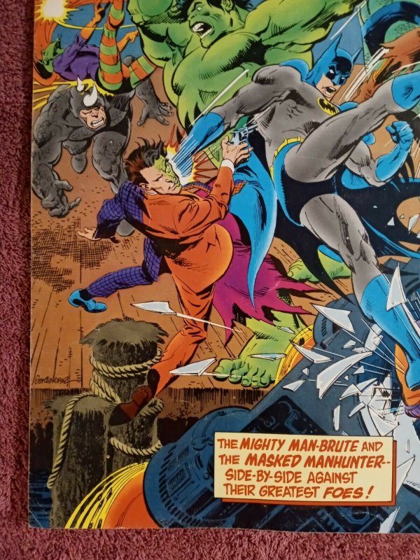 DC and Marvel Presents Batman Vs Incredible Hulk | Comic Books - Bronze  Age, DC Comics, Batman / HipComic