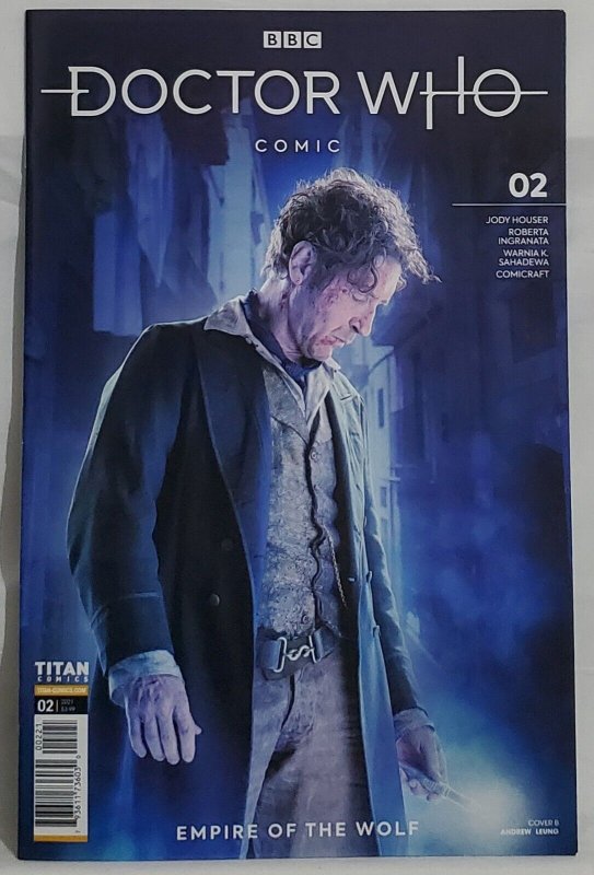 DOCTOR WHO Empire of the Wolf #1 - 4 Andrew Leung Photo Cover B Titan Comics