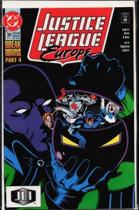 Justice League Europe #30 (1991) Blue Beetle