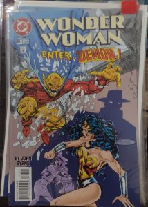 WONDER WOMAN # 107 1996 DC john byrne  cassIE sandsmark  THE DEMON