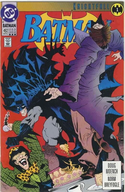 Batman #492 (3rd) FN; DC | save on shipping - details inside 