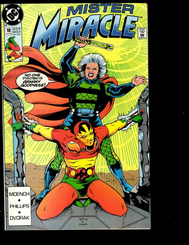 12 Mister Miracle DC Comic Books 26 25 21 19 18 17 11 10 9 8 7 6 Batman JF10