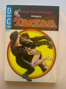 1972 TARZAN DC Digest Comic #1 VF 8.0 Joe Kubert / Edgar Rice Burroughs