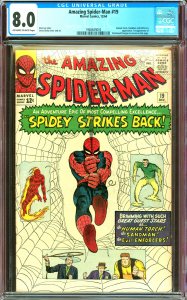 Amazing Spider-Man #19 CGC Graded 8.0