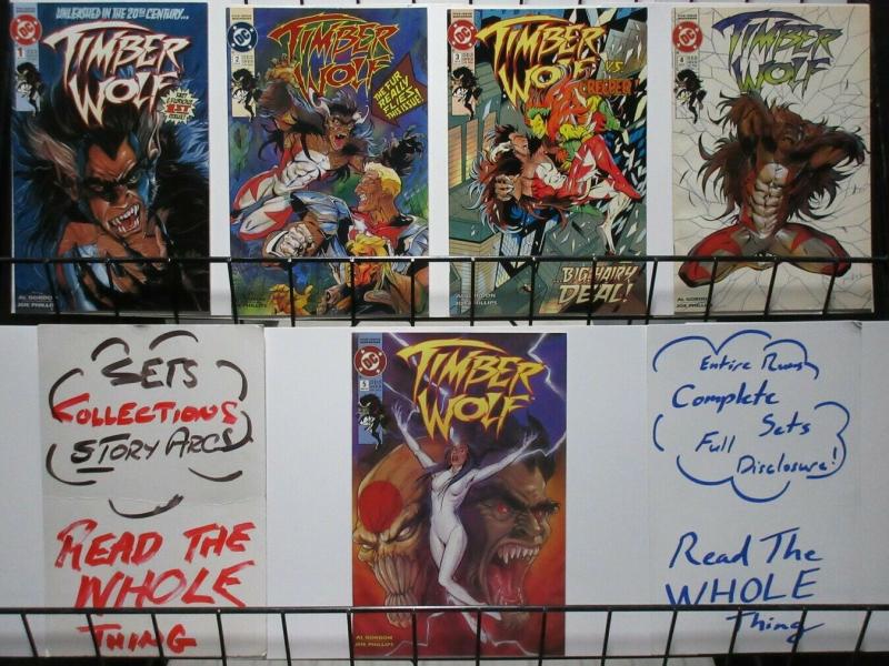 TIMBER WOLF (1992)   1-5 Legion of Super Heroes mini