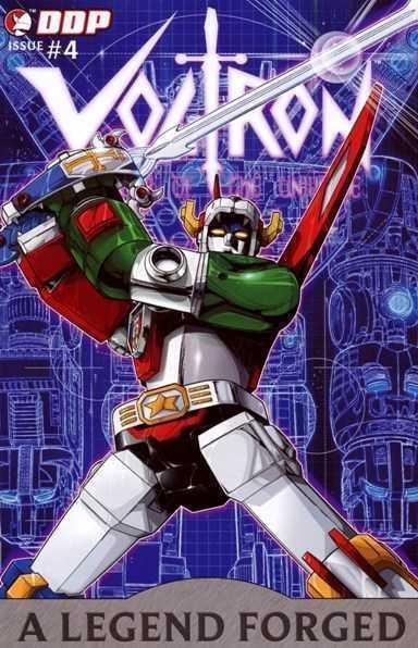VOLTRON: A LEGEND FORGED #04 (2008) TIM SEELEY | TRADE DRESS D