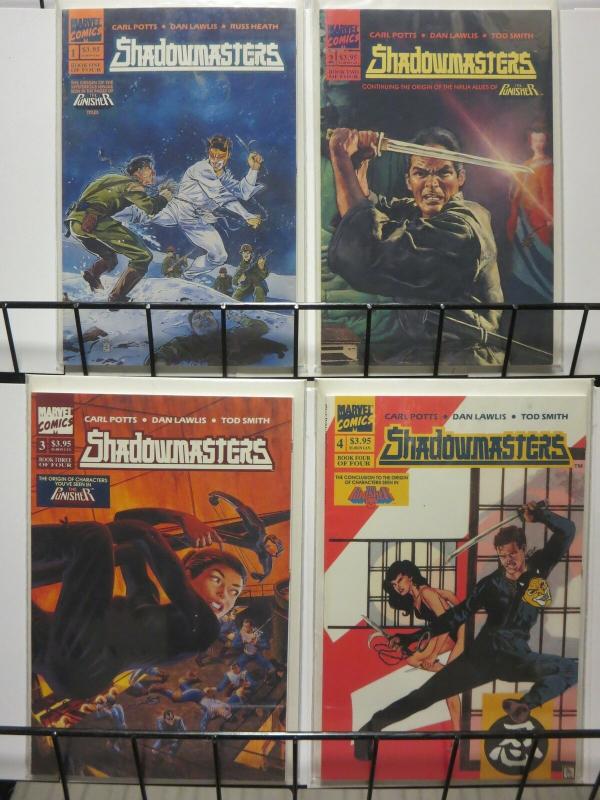 SHADOWMASTERS 1-4  Punisher's ninja pals, JIM LEE