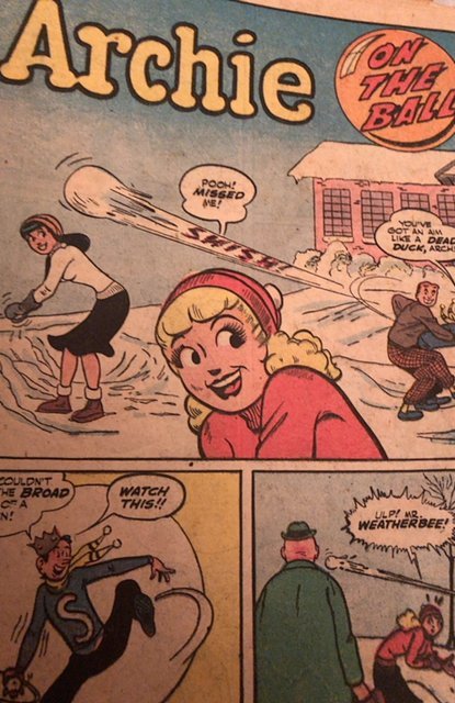 Life with Archie 60, CoverLess,Cross dress and winter sweater edition! Bike ads!