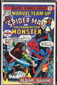 Marvel Team-Up #36 (1975) Frankenstein Monster