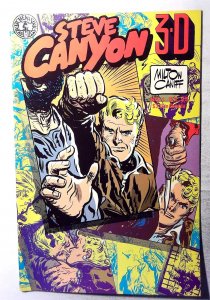 Steve Canyon 3-D #1 (1986) Kitchen Sink 1st Print Comic Book