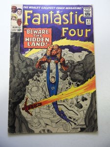 Fantastic Four #47 (1966) VG+ Condition tape pull fc