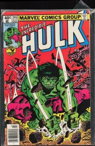 The Incredible Hulk #245 (1980) Hulk