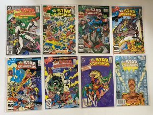 All Star Squadron lot 33 different from #2-61 avg 8.0 VF (1981-86) 