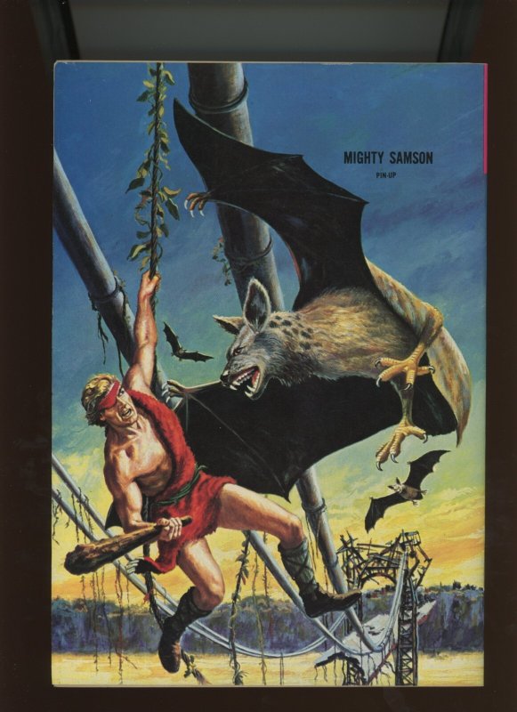 (1965) Mighty Samson #2: SILVER AGE! SIGNED BY FRANK THORNE! FILE COPY! (8.0)