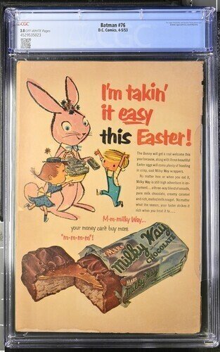 Batman #76 1953 DC Comics CGC 2.0 Penguin app
