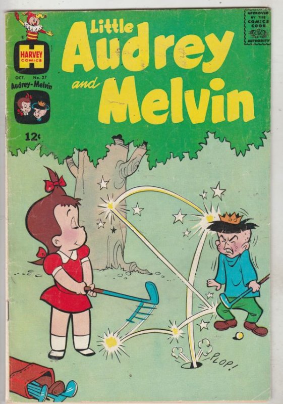 Little Audrey and Melvin #27 (Oct-67) FN/VF Mid-High-Grade Little Audrey