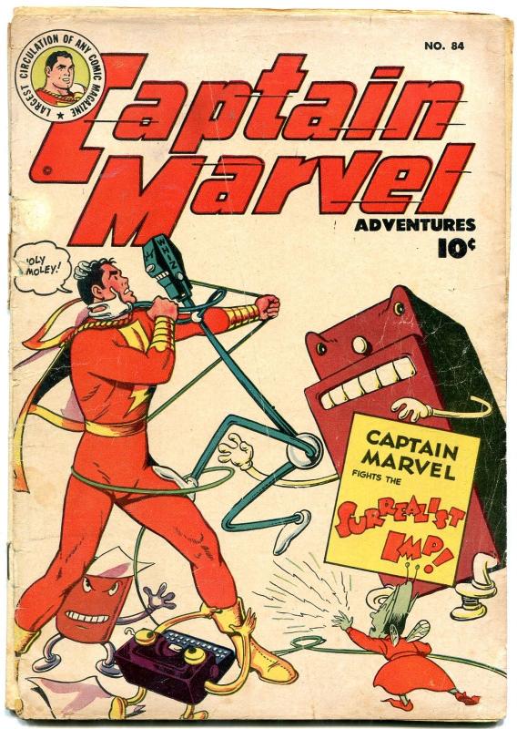 Captain Marvel Adventures #84 1948- Canadian edition- Golden Age G-