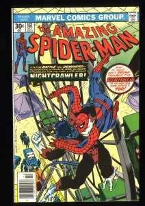 Amazing Spider-Man #161 VF- 7.5 White Pages Nightcrawler! Punisher!