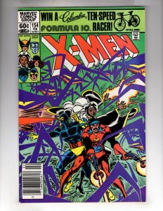 The Uncanny X-Men #154 (1982) VF/NM   / BI#01