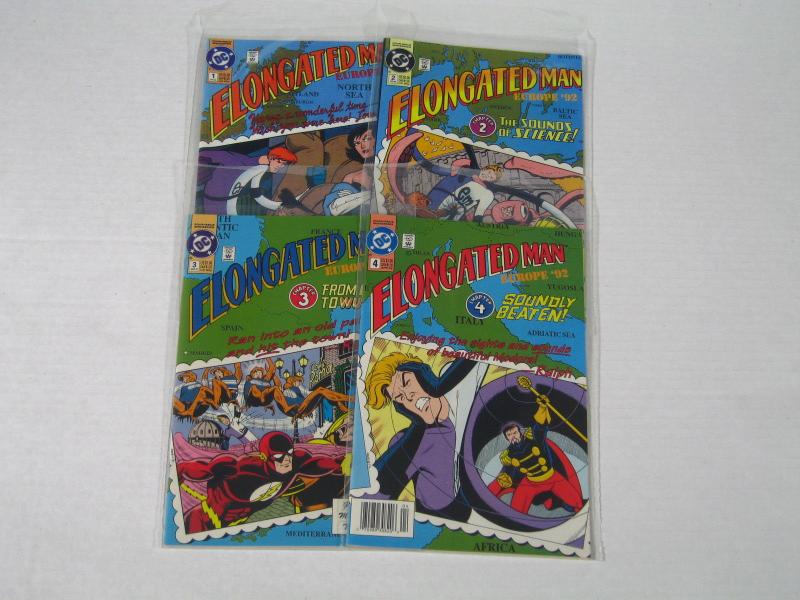 ELONGATED MAN #1-4---4 ISSUE LOT---HIGH-GRADE-DC COMICS VF/NM