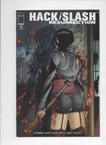 HACK SLASH Resurrection #12 B, VF, 2017 2018, Horror, Attack Survivor