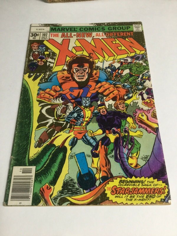 X-Men 107 Very Good+ Vg+ 4.5 Newsstand Marvel