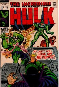 Incredible Hulk #115 FINE 5.0 CONDITION $10.00