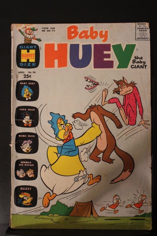 Baby Huey, the Baby Giant #94 (1971) Mid-Grade VG/FN Giant-Size Key!