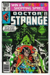Doctor Strange #43 Newsstand Edition (1980)
