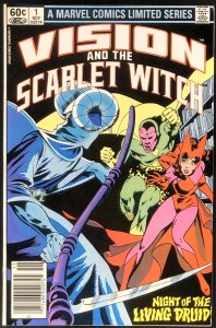 Vision and the Scarlet Witch #1 (1982) VF+