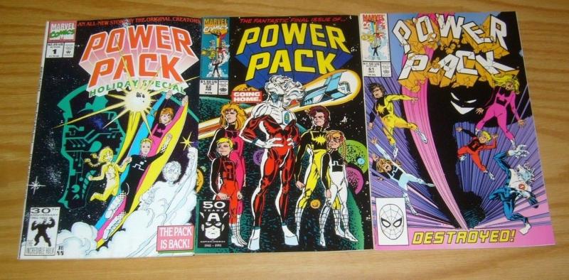 Power Pack #1-62 VF/NM complete series + special - all ages marvel comics set