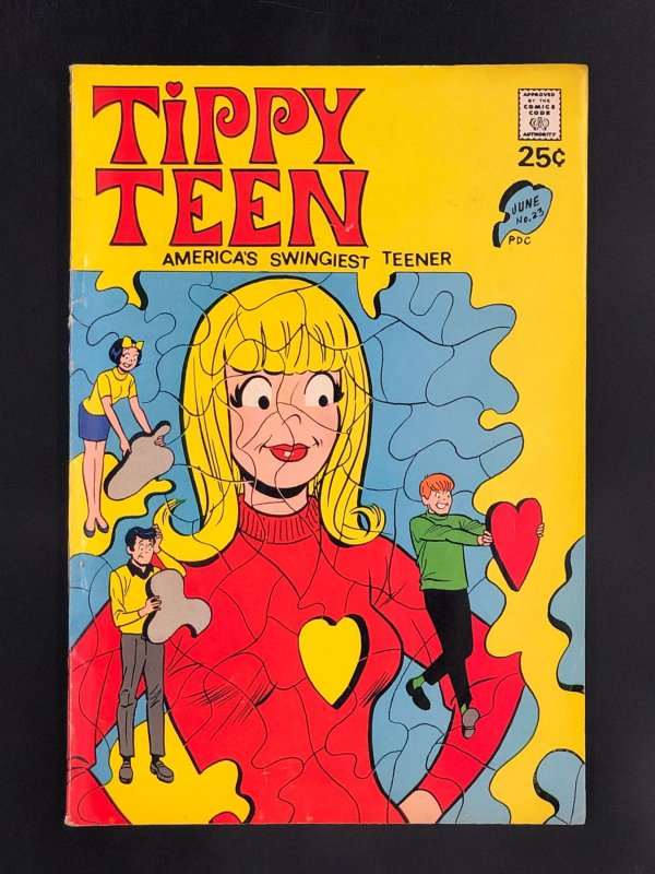 Tippy Teen #23 (1969) America's Swingiest Teener